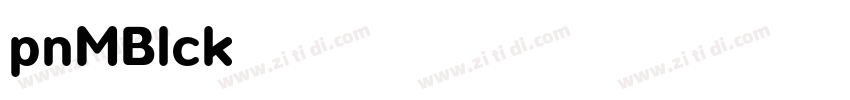 Opun Mai Black字体转换